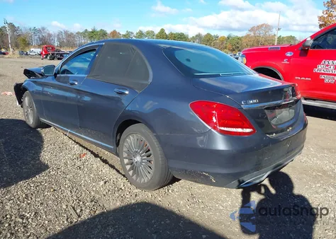 2016 Mercedes-Benz C 300 Luxury 4Matic from USA, damaged, VIN 55SWF4KB0GU108742